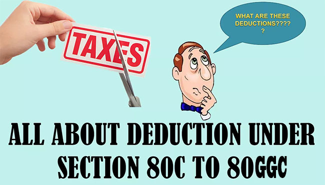 Deductions under Chapter VIA in respect of 'PAYMETNS & INVESTMENT' are allowed from Section 80-C to 80-GGC